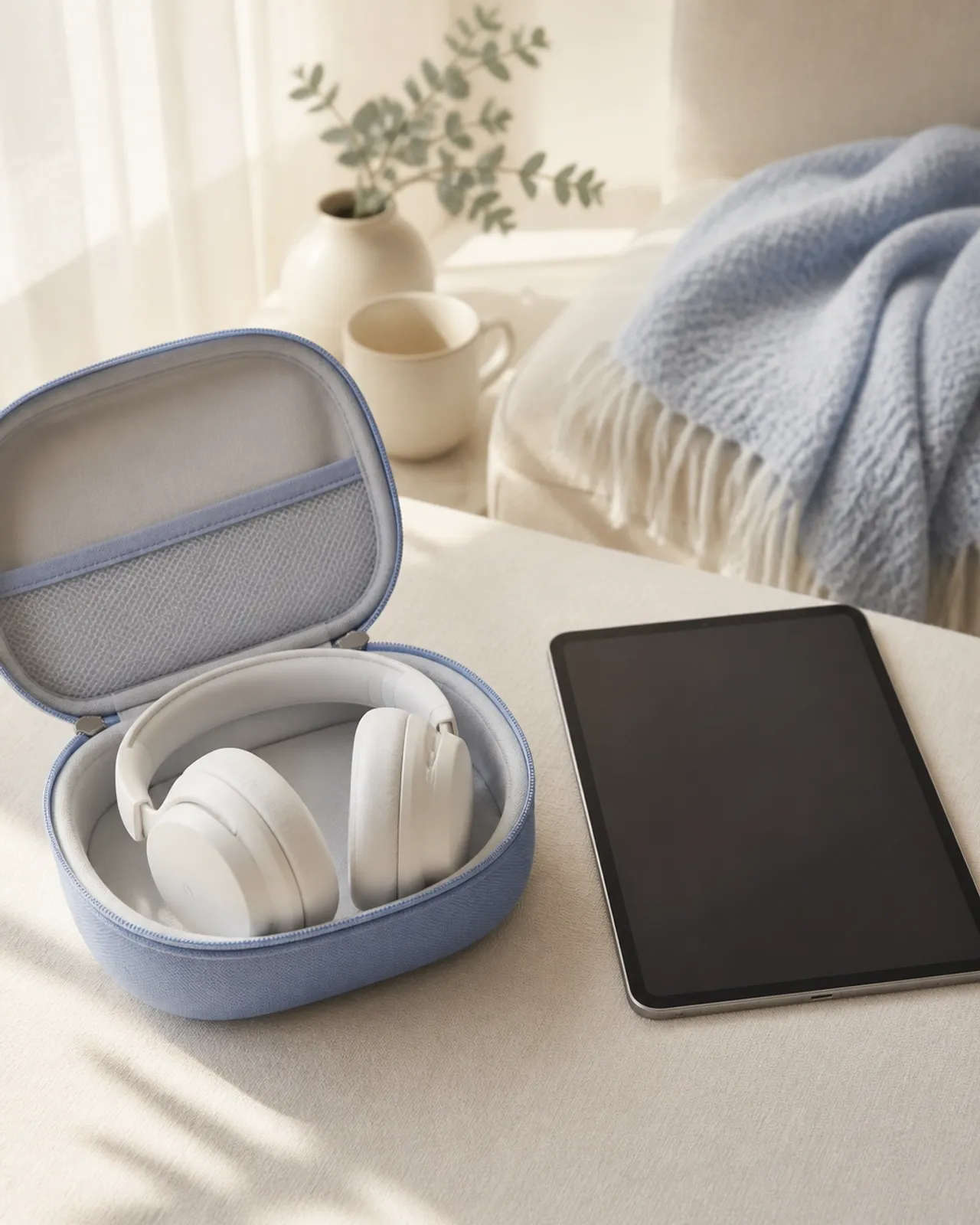 Concept image for a future Healing Headsets community music kit